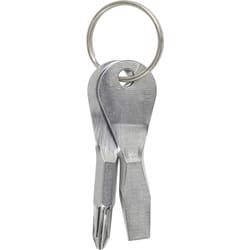 HILLMAN Metal Silver Screwdriver Set Key Ring