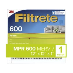 Filtrete 12 in. W X 12 in. H X 1 in. D Fiberglass 7 MERV Pleated Air Filter 1 pk