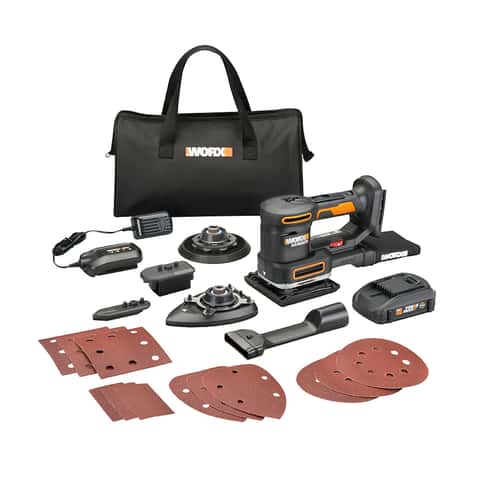 Worx 20V Power Share Sandeck Cordless 5-in-1 Multi-Sander Kit (Battery &  Charger)