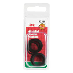 Ace Assorted in. D Rubber Faucet Aerator Washer 5 pk