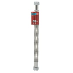 Ace 1 in. FIP X 1 in. D FIP 18 in. Corrugated Stainless Steel Water Heater Supply Line