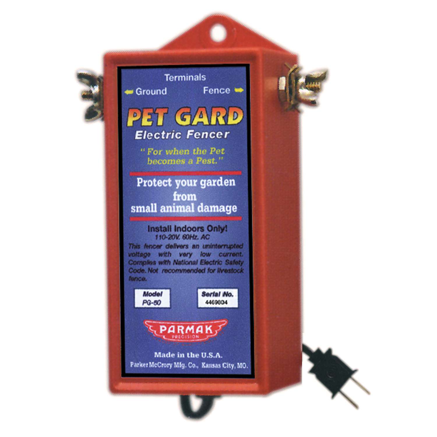 Parmak Alternating Current Fence Charger Red Ace Hardware