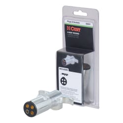 CURT 4 Round Connector Plug 2.5 in.