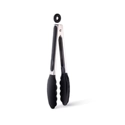 Cat Cora Silicone/Stainless Steel Tipped Locking Tongs