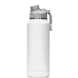 ORCA 34 oz Pearl/White/Gray BPA Free Hydration Bottle W/Smart Lid
