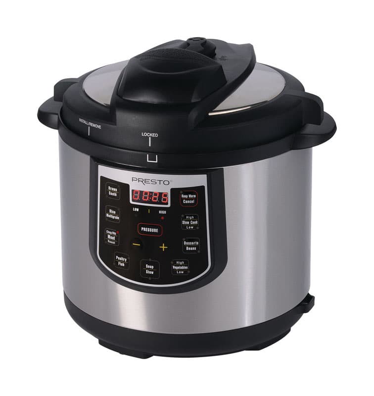 Photos - Other Accessories Presto Aluminum Pressure Cooker 6 qt Silver 02141 