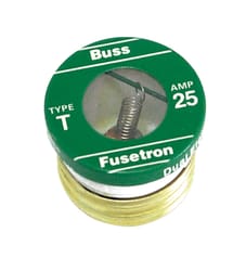 Bussmann 25 amps Dual Element Plug Fuse 4 pk