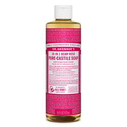 Dr. Bronner's 18-in-1 Organic Hemp Rose Scent Pure-Castile Liquid Soap 16 oz 1 pk