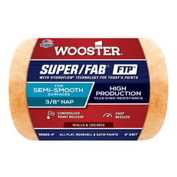 Wooster Super/Fab Synthetic Blend 4 in. W X 3/8 in. Trim Paint Roller Cover 1 pk