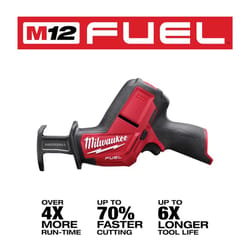 Milwaukee M12 FUEL Hackzall Cordless Brushless Reciprocating Saw Tool Only