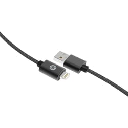 iEssentials Lightning to USB Charge and Sync Cable 10 ft. Black
