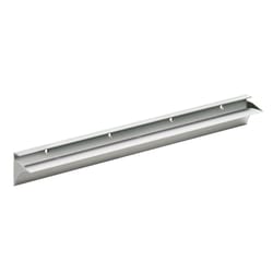 Dolle Rail 2.3 in. H X 31.5 in. W X 1.6 in. D Silver Aluminum Shelf Bracket