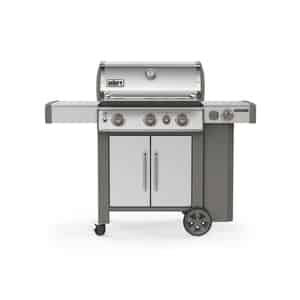 Weber  Genesis II S-335  3 burners Propane  Grill  Stainless Steel  39000 BTU 