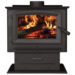 US Stove EPA Certified 2000 sq ft Classic Wood Burning Stove