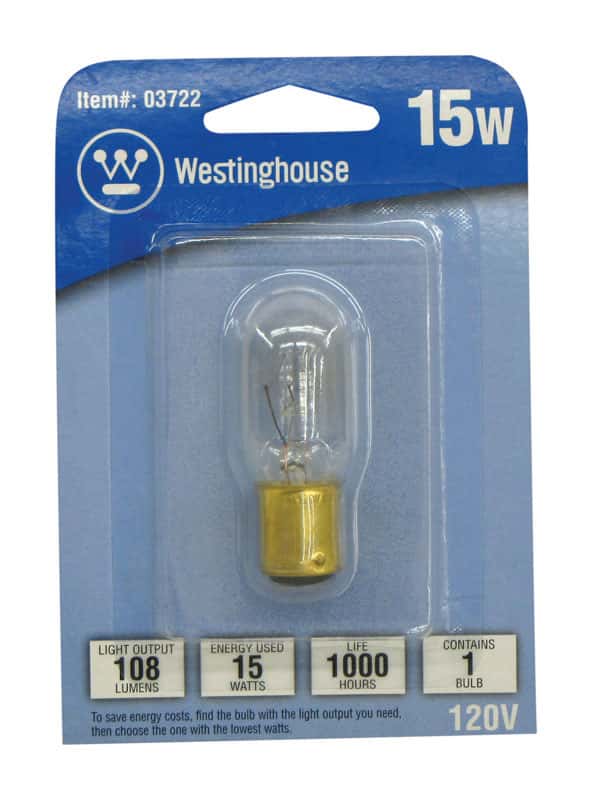 15T7DC-120V 15W Light Bulb, Replacement Lamp