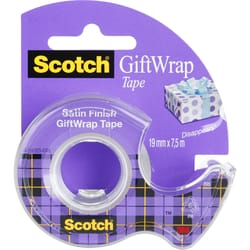 Scotch 3/4 in. W X 650 in. L Gift Wrapping Tape Clear