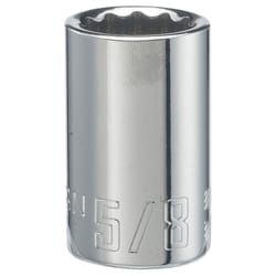 Craftsman 5/8 in. X 1/2 in. drive SAE 12 Point Shallow Socket 1 pc