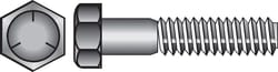 HILLMAN 5/8 in. D X 5 in. L Heat Treated Zinc Steel Hex Head Cap Screw 25 pk