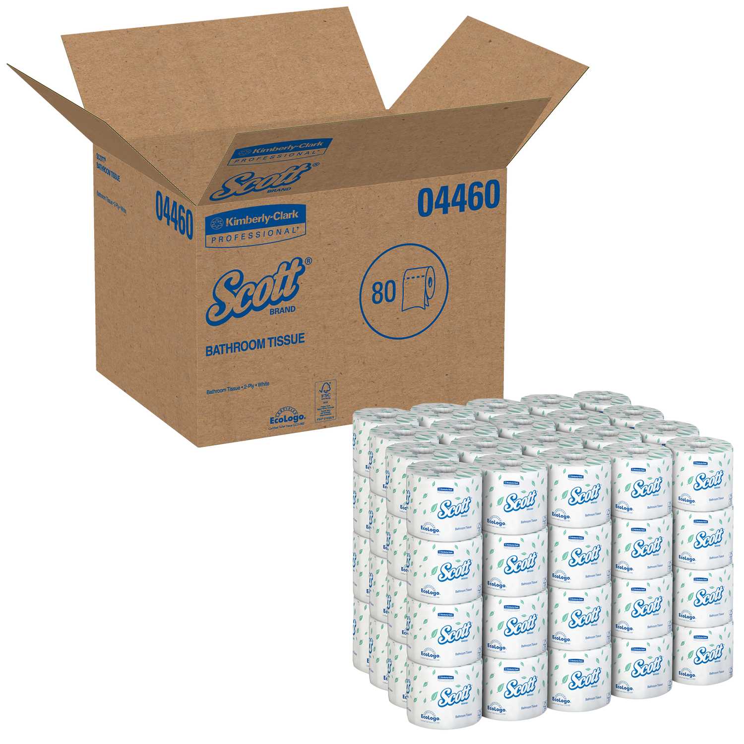 Scott Toilet Paper 80 roll 550 sheet 550 ft. Ace Hardware