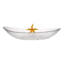 Pavilion We People Clear Glass Starfish Platter 1 each