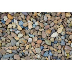 Locally Sourced Rainbow Assorted River Rock River Pebbles 0.5 cu ft