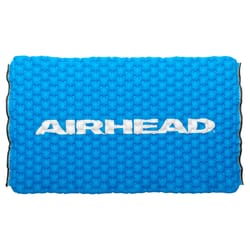 Airhead PVC Inflatable Blue Air Island Floating Mat 6 ft. W X 10 ft. L