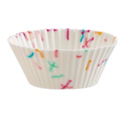 Trudeau Confetti Mini Muffin Baking Cups Multicolored 24 pc