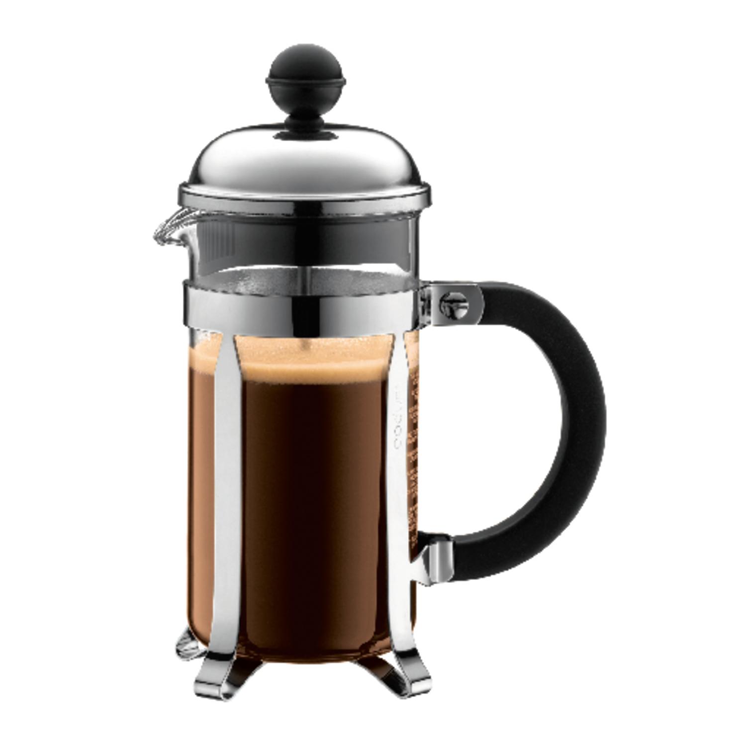 Bodum CHAMBORD 12 oz Silver French Press Sansujyuku sansujyuku.com