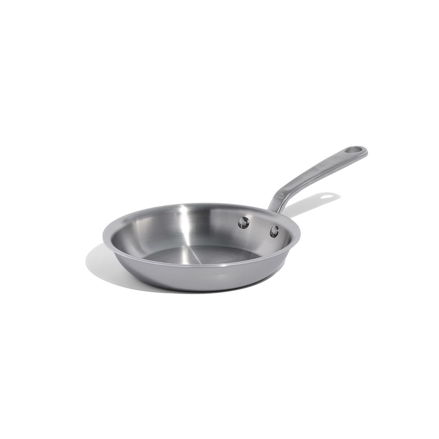 Made In Stainless Steel Fry Pan 8 in. Silver Mfr# COOK-8-FRY