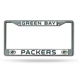 Rico Gray Metal Green Bay Packers License Plate Frame
