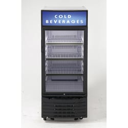 Avanti 6 cu ft Black/Silver Stainless Steel Beverage Cooler 120 W