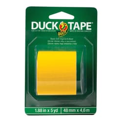 Duck 1.88 in. W X 5 yd L Yellow Solid Duct Tape