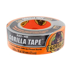 Gorilla 1.88 in. W X 30 yd L Black Duct Tape