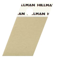 Hillman 1.5 in. Reflective Aluminum Self-Adhesive Full Spacer Blank 1 pc