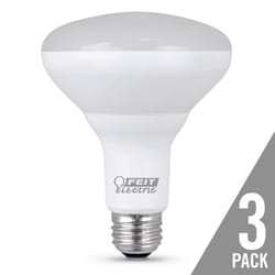 Feit LED BR30 E26 (Medium) LED Bulb Daylight 60 Watt Equivalence 3 pk