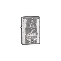 Zippo Silver Harley Davidson Barb Wire Lighter 1 pk