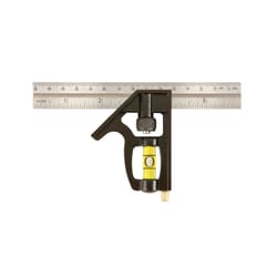 Johnson 6 in. L Stainless Steel Combination Square