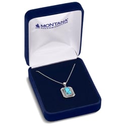 Montana Silversmiths Women's Turquoise Sky Silver/Turquoise Necklace