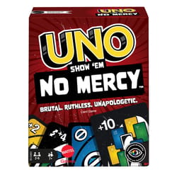 Mattel Show 'em No Mercy UNO Multicolored 168 pc