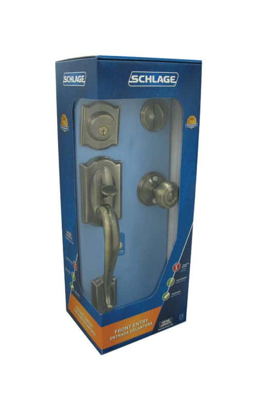 Schlage Camelot Entrance Handleset