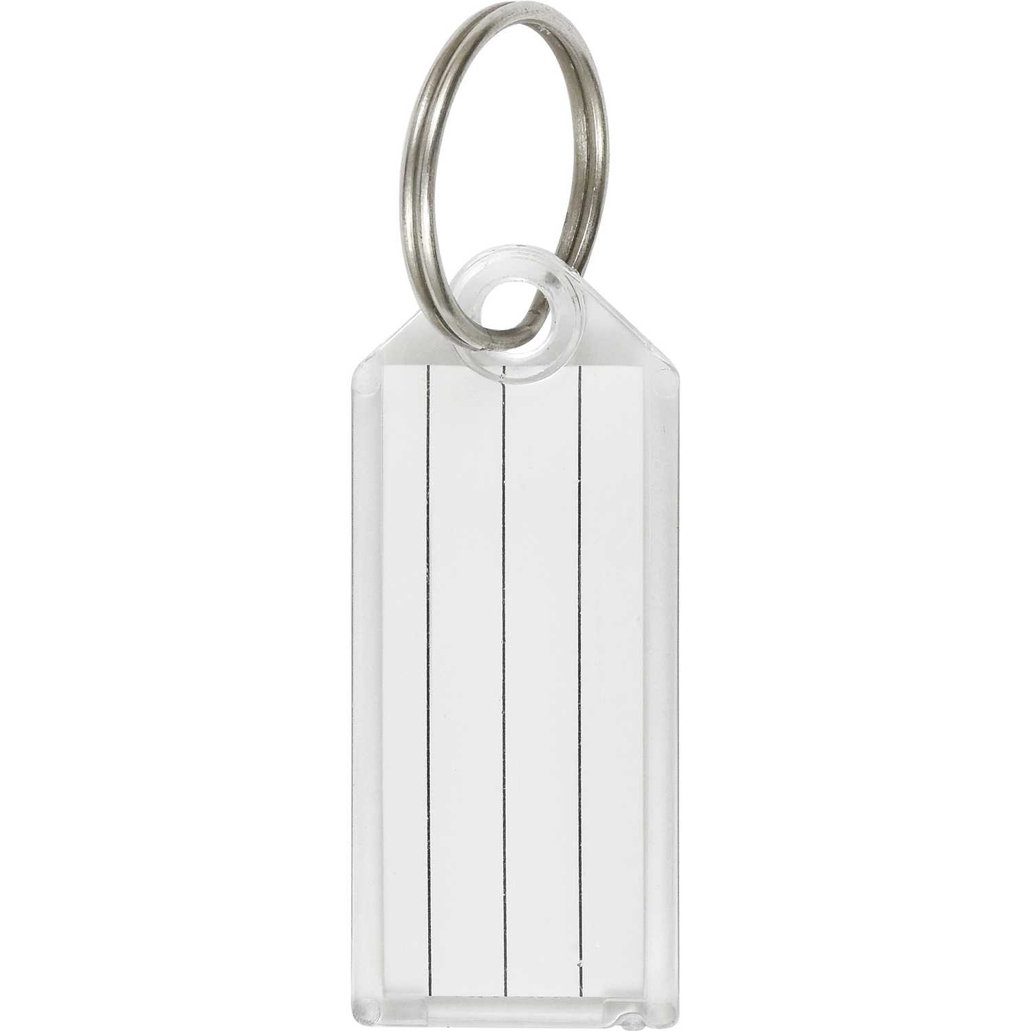 Hillman Metal Silver Labeling/ID Key Ring Ace Hardware