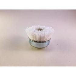 Dico Nyalox 3 in. D X 5/8-11 in. X 1/4 in. D Crimped Nylon Mandrel Mounted Cup Brush 12500 rpm 1 pc