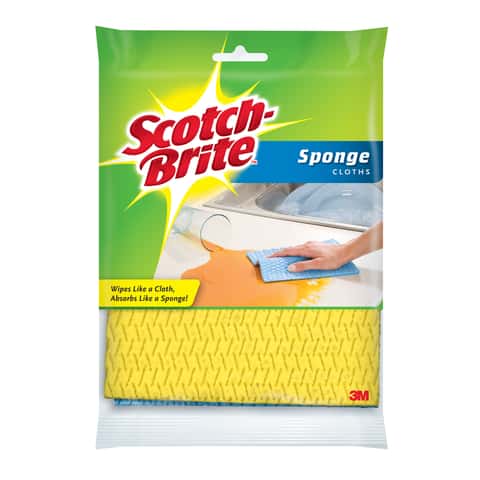 Double Sided Dishwashing Sponge Kitchen Cleaning Towel Kitchenware Brushes  Anti Grease Wiping Rags Absorbent Washing Dish Cloth