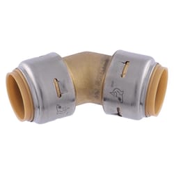 SharkBite Push to Connect 3/4 in. 3/4 in. D Brass 45 Degree Elbow