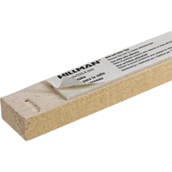 HILLMAN English Beige Yield Sign 21 in. H X 0.5 in. W