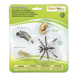 Safari Ltd. Safariology Life Cycle of a Mosquito Educational Figure Set Multicolored