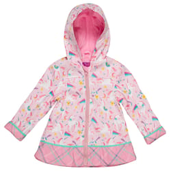 Stephen Joseph Multicolored Cotton/Polyurethane Rain Coat 4T