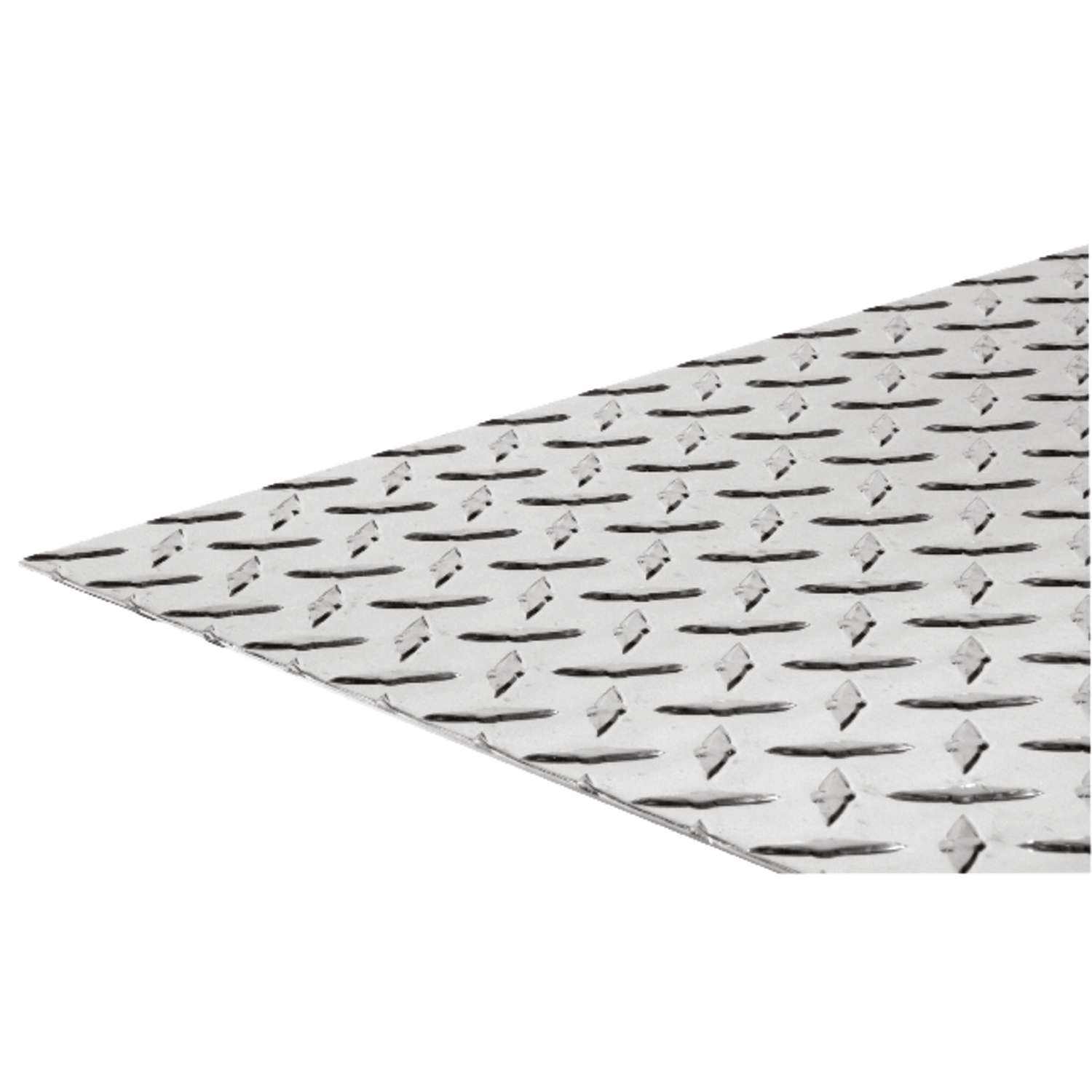 Diamond Thread Plate Sta Dazz Adhesive Metallic Shelf Liner 18-Inches X 6-Feet 