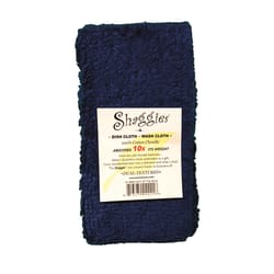Janey Lynn's Designs Shaggies Out Of The Blue Cotton Multipurpose Dishcloth 2 pk