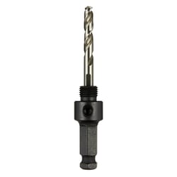 Milwaukee Hardened Steel Basic 7/16 in. D Hole Saw Arbor